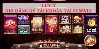 Lưu ý khi đăng ký tài khoản chơi Baccarat tại Sunwin